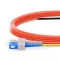 3m (10ft) SC to SC OM2 Mode Conditioning PVC (OFNR) Fiber Optic Patch Cable