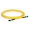 5m (16ft) MTP® Female 12 Fibers Type B LSZH OS2 9/125 Single Mode Elite Trunk Cable, Yellow