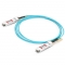 2m (7ft) Dell (DE) AOC-QSFP28-100G-2M Compatible 100G QSFP28 Active Optical Cable