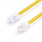 33ft (10m) Cat6 Non-booted Unshielded (UTP) PVC Ethernet Network Patch Cable, Yellow