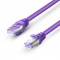16ft (5m) Cat6 Snagless Shielded (SFTP) PVC Ethernet Network Patch Cable, Purple