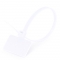 100pcs/Bag 6in.L x 0.15in.W ID Marker Nylon Cable Ties-Outside Flag-White