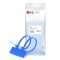 100pcs/Bag 6in.L x 0.15in.W ID Marker Nylon Cable Ties-Outside Flag-Blue