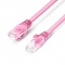 23ft (7m) Cat5e Snagless Unshielded (UTP) PVC Ethernet NetworkPatch Cable, Pink
