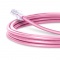 49ft (15m) Cat5e Non-booted Unshielded (UTP) PVC Ethernet NetworkPatch Cable, Pink