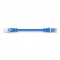 6in (0.15m) Cat6 Snagless Shielded (SFTP) PVC CMX Ethernet Network Patch Cable, Blue