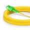 15m (49ft) LC APC to SC APC Duplex 3.0mm PVC (OFNR) 9/125 Single Mode Fiber Patch Cable