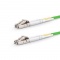 2m (7ft) LC UPC to LC UPC Duplex OM5 Multimode Wideband PVC (OFNR) 2.0mm Fiber Optic Patch Cable