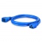 5ft (1.5m) IEC320 C20 to IEC320 C19 12AWG 250V/20A Power Extension Cord, Blue