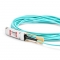 10m (33ft) 100G QSFP28 to 4x25G SFP28 Breakout Active Optical Cable for FS Switches