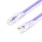 Cable de red Ethernet Cat6 snagless sin blindaje (UTP) PVC CM, violeta, 3.7m