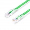1ft (0.3m) Cat6 Snagless Unshielded (UTP) PVC CM Ethernet Network Patch Cable, Green