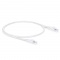 1ft (0.3m) Cat6 Snagless Unshielded (UTP) PVC CM Ethernet Network Patch Cable, White