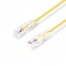 5ft (1.5m) Cat6 Snagless Unshielded (UTP) PVC CM Slim Ethernet Network Patch Cable, Yellow