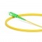 Customized Length SC APC to SC APC Simplex OS2 Single Mode PVC (OFNR) 2.0mm Fiber Optic Patch Cable