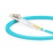 Customized Length LC UPC to LC UPC Duplex OM4 Multimode PVC (OFNR) 2.0mm Fiber Optic Patch Cable