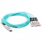 Cable de breakout óptico activo 100G QSFP28 a 4x25G SFP28 2m (7ft) - genérico compatible