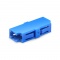 LC/UPC to LC/UPC Simplex Single Mode Plastic Fiber Optic Adapter/Coupler without Flange (10pcs/Pack)