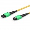 Customized MTP® PRO 8-144 Fibers MTP®-12 OS2 Single Mode Elite Trunk Cable, Yellow
