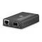 Mini Unmanaged 1x 10/100/1000Base-T RJ45 to 1x 1000Base-X SFP Slot Gigabit Ethernet Media Converter, American Plug Standard