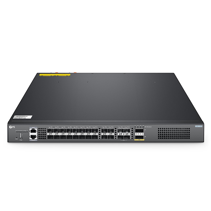 S5860-20SQ, 24-Port Ethernet L3 Fully Managed Pro Switch, 20 x 10Gb SFP+, with 4 x 25Gb SFP28 and 2 x 40Gb QSFP+, Support Stacking, Broadcom Chip