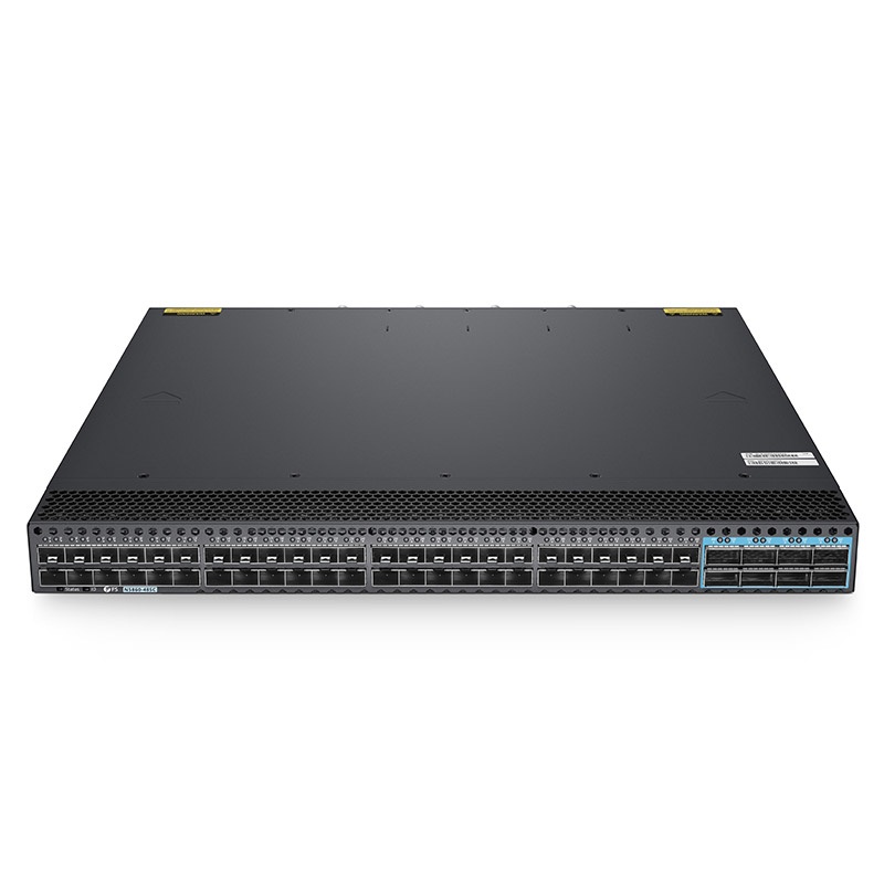 N5860-48SC, switch capa 3 para centros de datos de 48 puertos, 48 x SFP+ 10Gb, con 8 x enlaces ascendentes QSFP28 100Gb, apilable, chip de Broadcom, software instalado