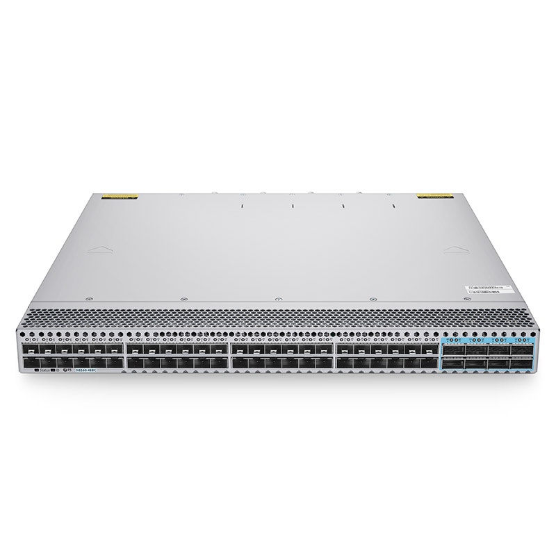 N8560-48BC, 48-портовый коммутатор Ethernet L3 для ЦОД, 48 x 25Gb SFP28, с 8 x 100Gb QSFP28, поддержка стекирования, чип Broadcom, программное обеспечение установлено