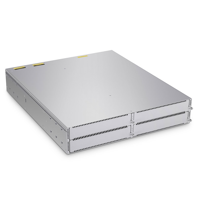 NC8200-4TD, 4-слотовый коммутатор Ethernet L3 на основе шасси для ЦОД, 2U без нагрузки, поддерживает 4 линейные карты 25/40/100Gb, поддержка стекирования, чип Broadcom, программное обеспечение установлено