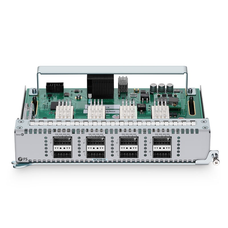 NC8200-8C, 8-Port 100Gb QSFP28 Line Card for Data Center Chassis Switch NC8200-4TD