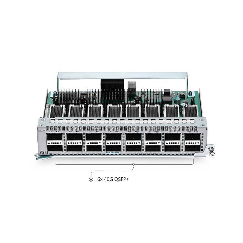 NC8200-16Q, 16-Port 40Gb QSFP+ Line Card for Data Center Chassis Switch NC8200-4TD
