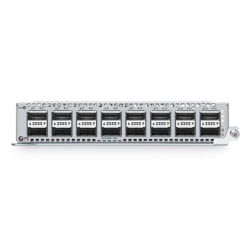 NC8200-16Q, 16-Port 40Gb QSFP+ Line Card for Data Center Chassis Switch NC8200-4TD