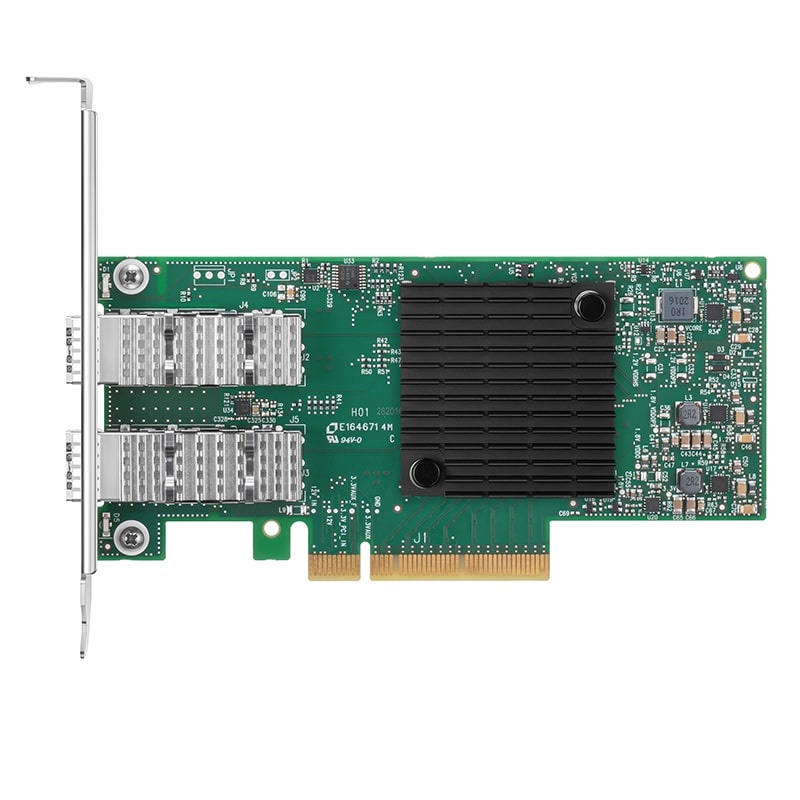 NVIDIA Mellanox MCX4121A-XCAT ConnectX®-4 Lx EN ネットワークアダプタ(10GbE デュアルポート SFP28、PCIe3.0x 8、トールブラケット)