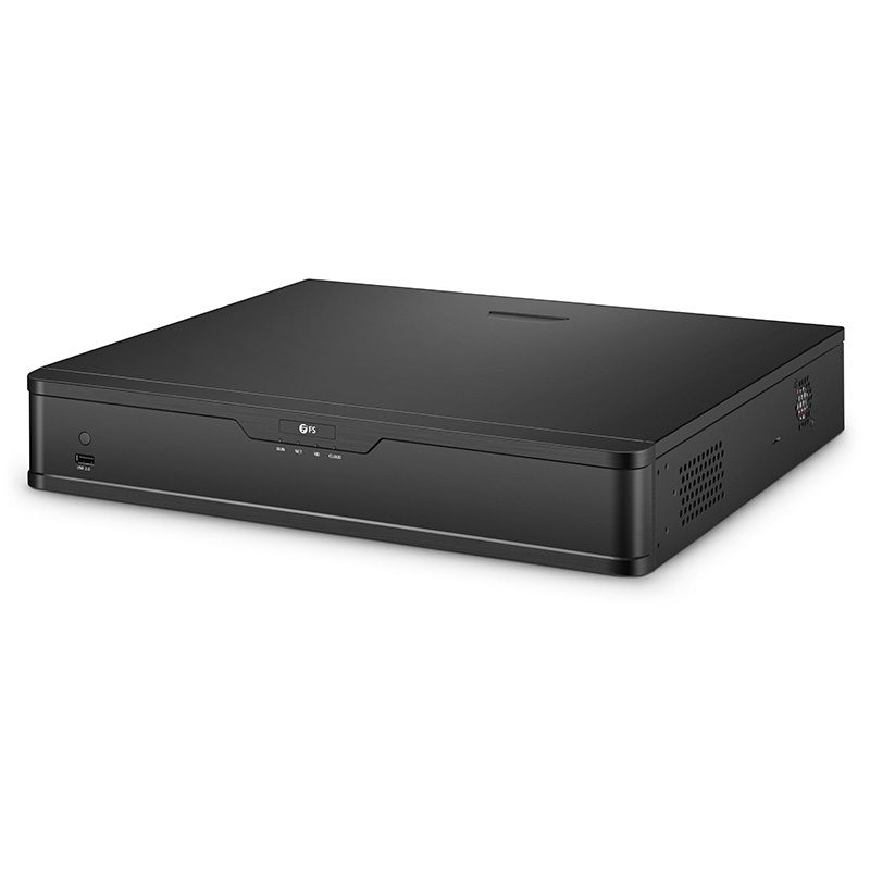 NVR204-32C-16P, 32-Channel 16-Port PoE Network Video Recorder, Record 32CH 4K@30fps, Live View/Playback 2CH 4K@30fps, Supports up to 4x10TB Hard Drive (Not Included)