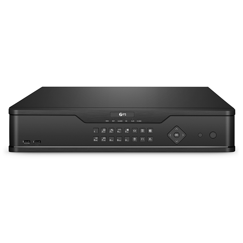 NVR304-32C, 32-Channel Network Video Recorder, Record 32CH 4K@30fps, Live View/Playback 4CH 4K@30fps, Supports up to 4x10TB Hard Drive (Not Included)