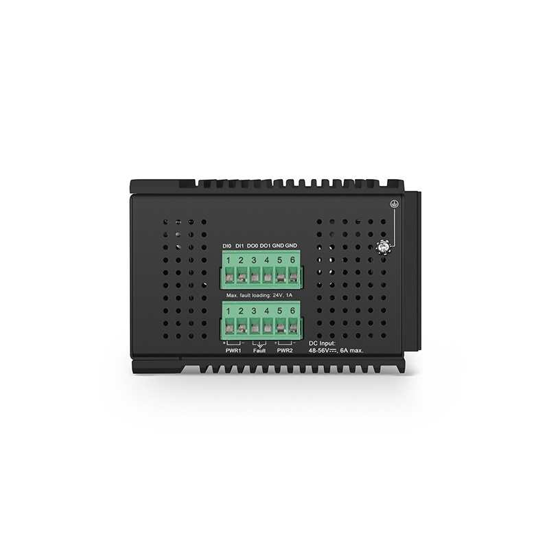 IES3110-8TF-P, 8-Port Gigabit Ethernet L2+ Managed Industrial PoE+ Switch, 8 x PoE+ Ports @240W, with 2 x 1/2.5Gb SFP, -40 to 75°C Operating Temperature