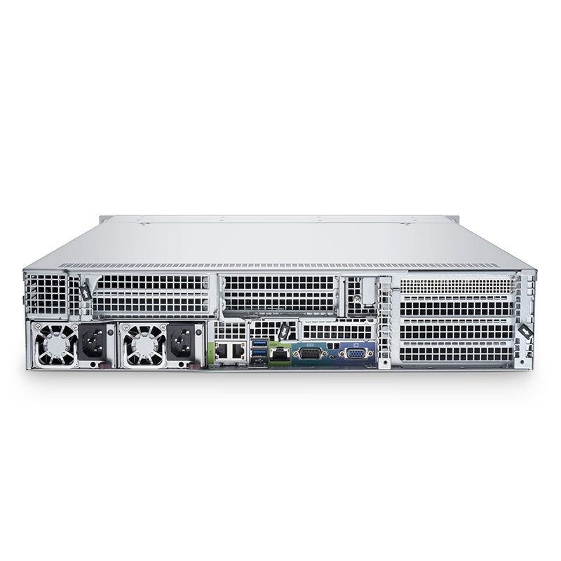 RS7260, 2U Rackmount Server, Dual Intel® Xeon® Scalable Processors, Up to 6TB DRAM, 24 x 2.5'' Hot-swap NVMe/SATA/SAS Drive Bays, 2 x RJ45 10GbE Ports, 1000W Redundant