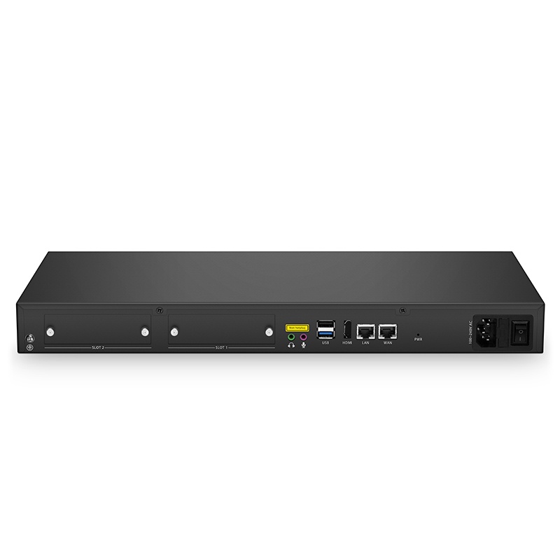 IP PBX-C302, Support 200 Users and 60 Concurrent Calls, with 2 Slots for E1/T1, FXS, FXO and Hybrid FXU Cards
