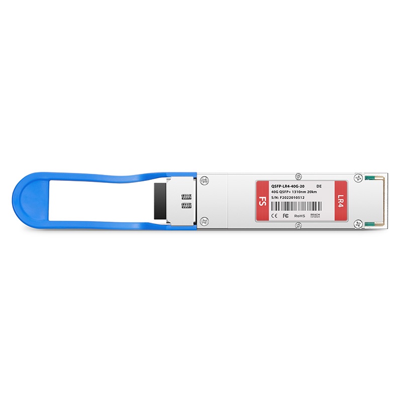 Dell Networking Compatible 40GBASE-LR4 QSFP+ 1310nm 20km DOM Duplex LC SMF Optical Transceiver Module