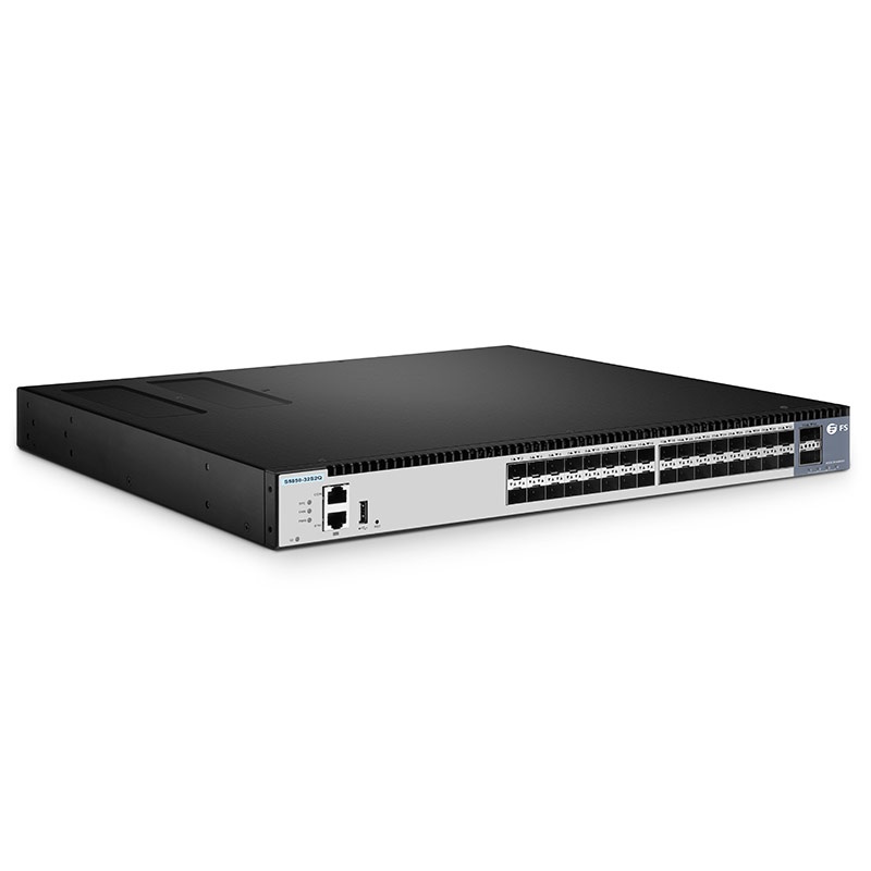 S5850-32S2Q, 32-Port Ethernet L3 Switch, 32 x 10Gb SFP+, with 2 x 40Gb QSFP+, Support MLAG