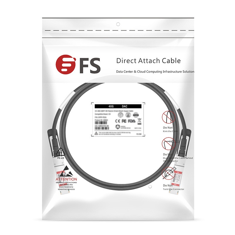 1m (3ft) Arista Networks CAB-Q-Q-1MA Compatible 40G QSFP+ Active Direct Attach Copper Cable