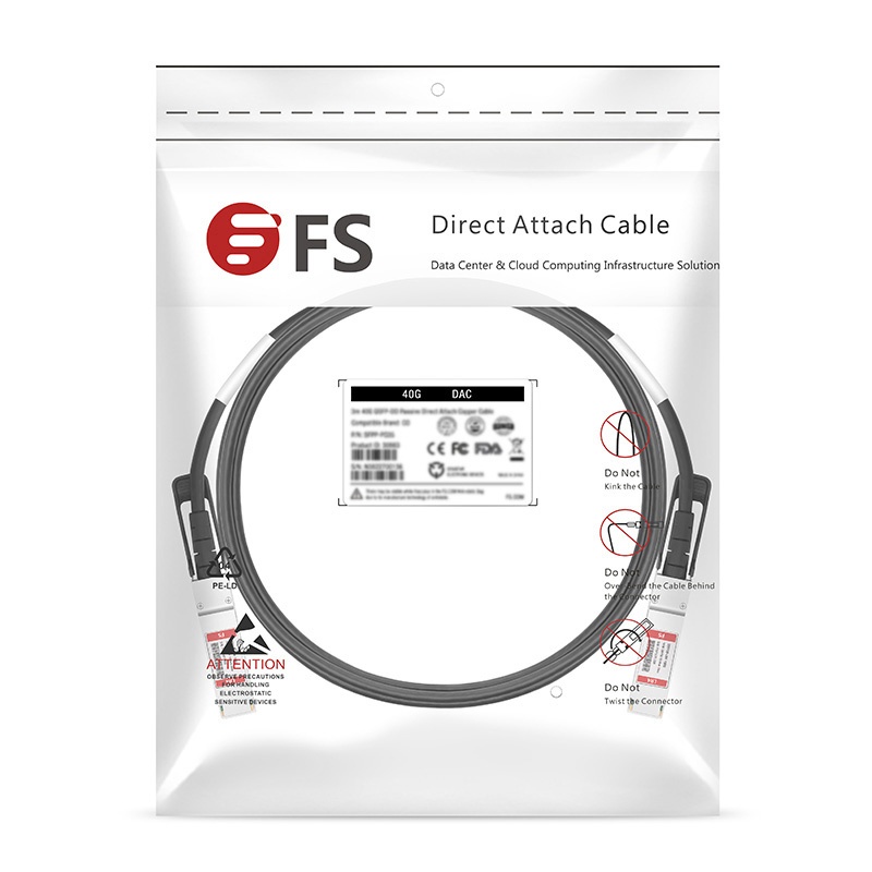3m (10ft) Arista Networks CAB-Q-Q-3MA Compatible 40G QSFP+ Active Direct Attach Copper Cable
