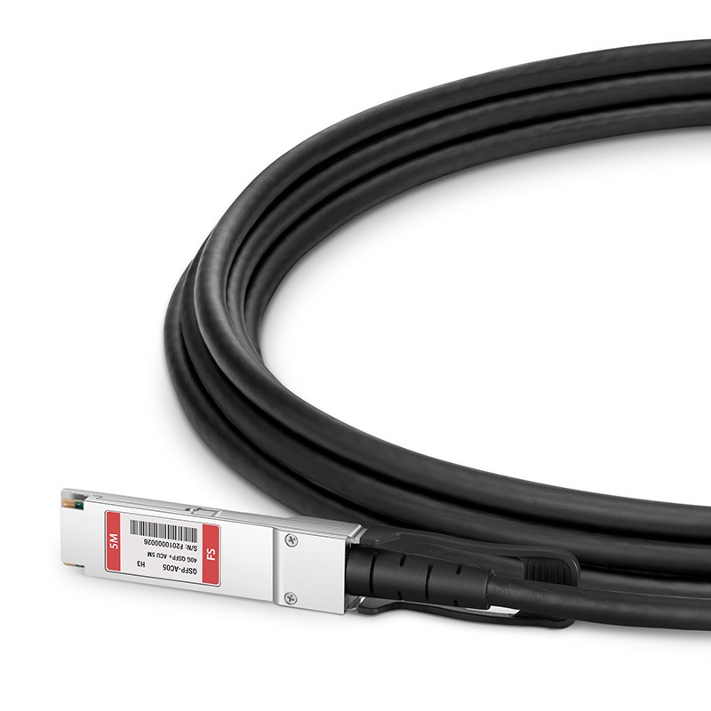 5m (16ft) H3C LSWM1QSTK5A Compatible Câble à Attache Directe en Cuivre Actif QSFP+ 40G
