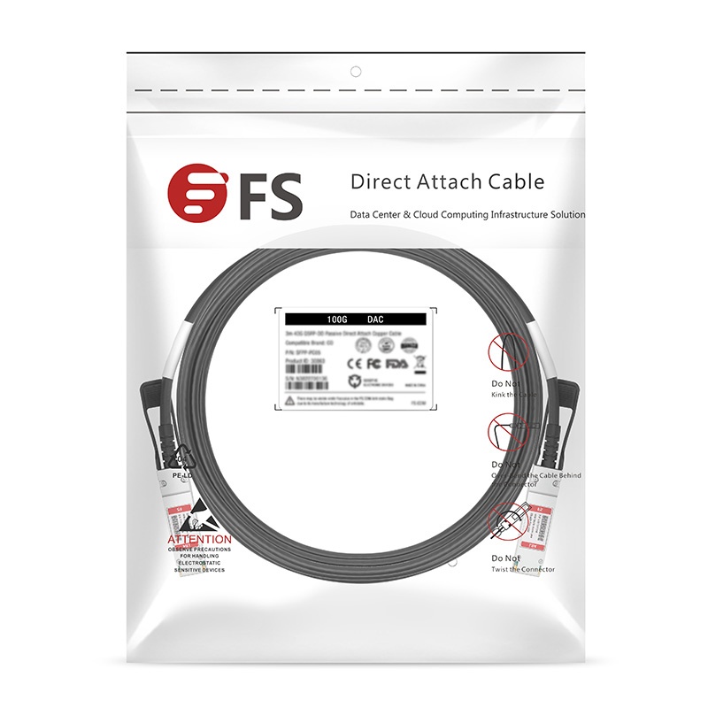Cable Twinax de cobre de conexión directa (DAC) pasivo compatible con Extreme Networks 10414, 100G QSFP28 5m (16ft)