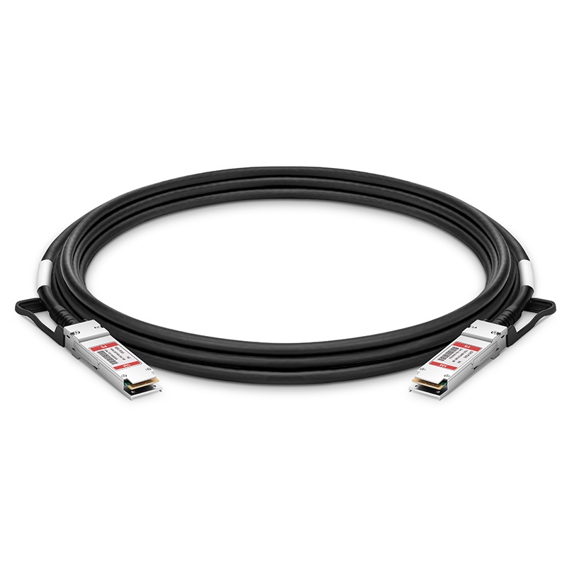 5m (16ft) HW QSFP-100G-CU5M Compatible Câble à Attache Directe Twinax en Cuivre Passif QSFP28 100G