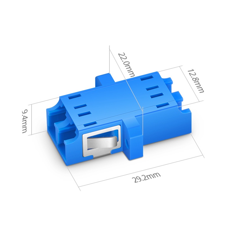 Lcupc To Lcupc Duplex Single Mode Sc Footprint Plastic Fiber Optic