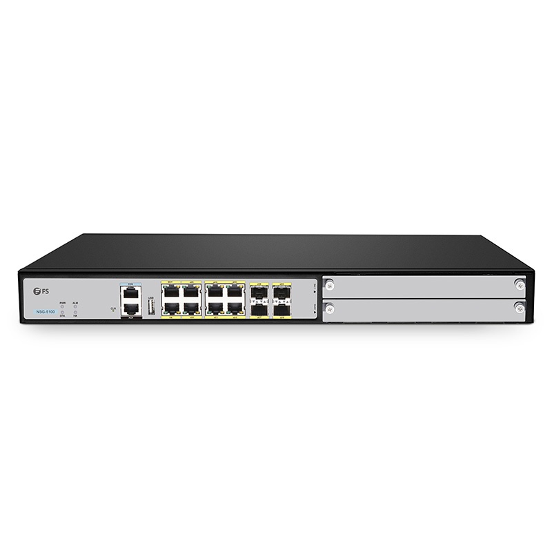 NSG-5100 Next-Generation Firewall, 6-Port Gigabit and 4 1Gb SFP, with LIC1-NSG5100-04 Service Bundle for 1 Year