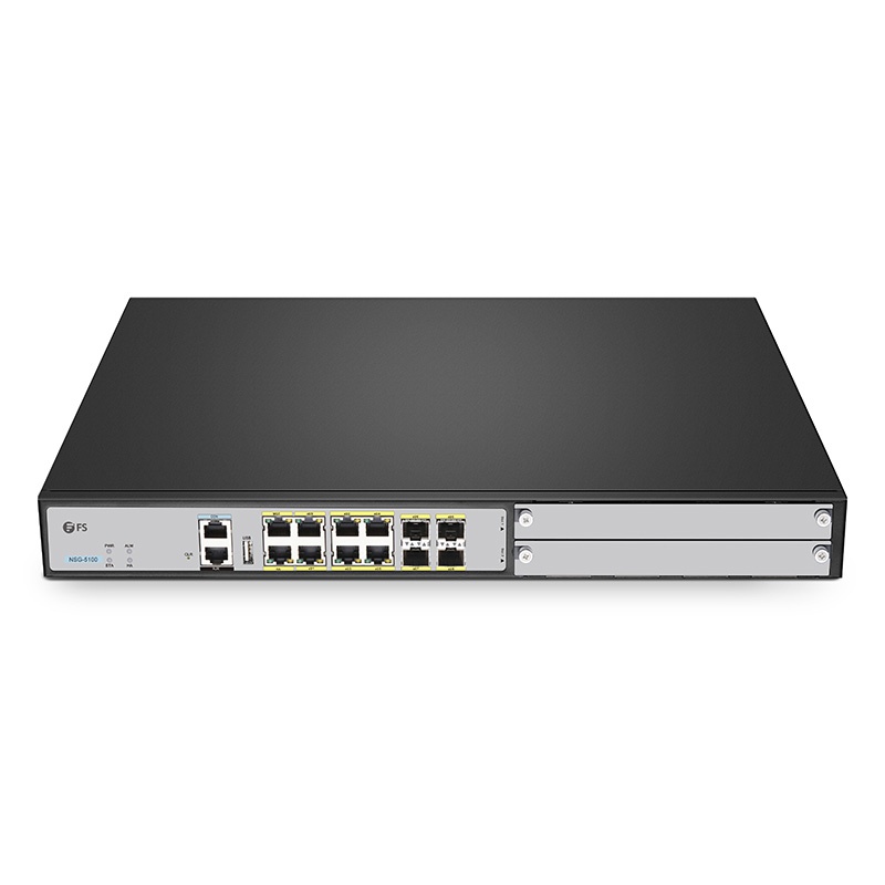 NSG-5100 Next-Generation Firewall, 6-Port Gigabit and 4 1Gb SFP, with LIC1-NSG5100-04 Service Bundle for 1 Year