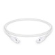 3ft (0.9m) Cat6 Snagless Unshielded (UTP) PVC CM Ethernet Network Patch Cable, White