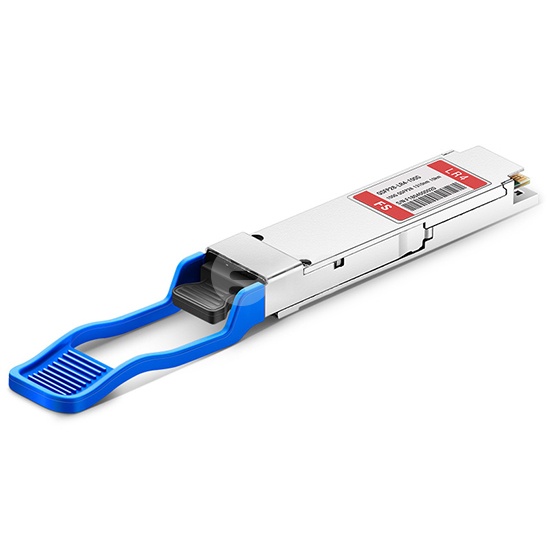 Cisco QSFP-100G-LR4-S Compatible 100GBASE-LR4 QSFP28 1310nm 10km DOM LC SMF Optical Transceiver Module for Data Center