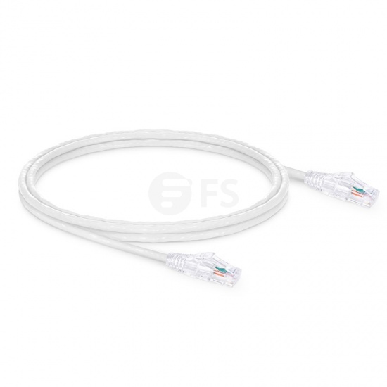 6ft Cat6 Snagless Unshielded Ethernet Patch Cable White Fs